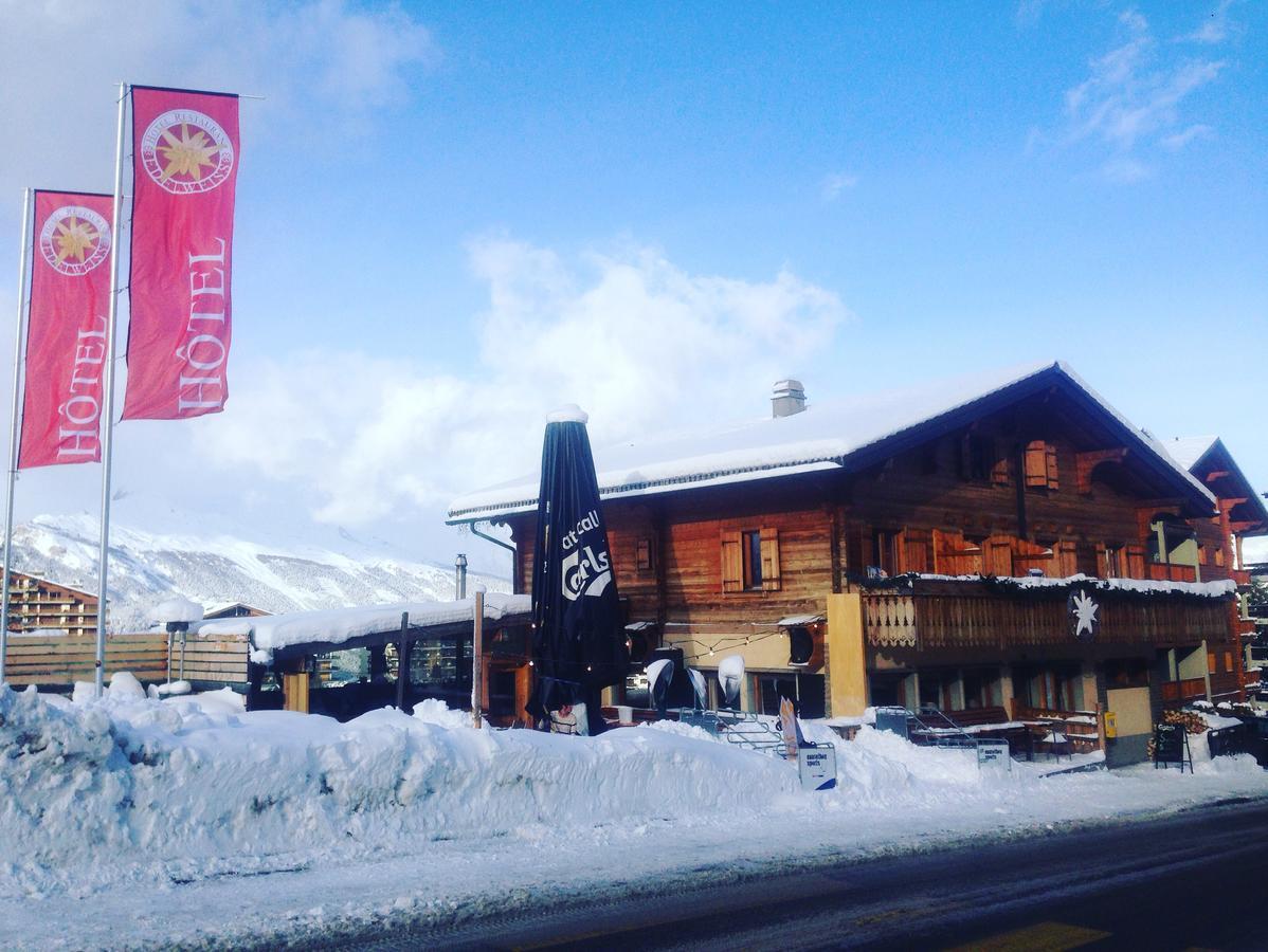 Hotel Edelweiss Nendaz Bagian luar foto