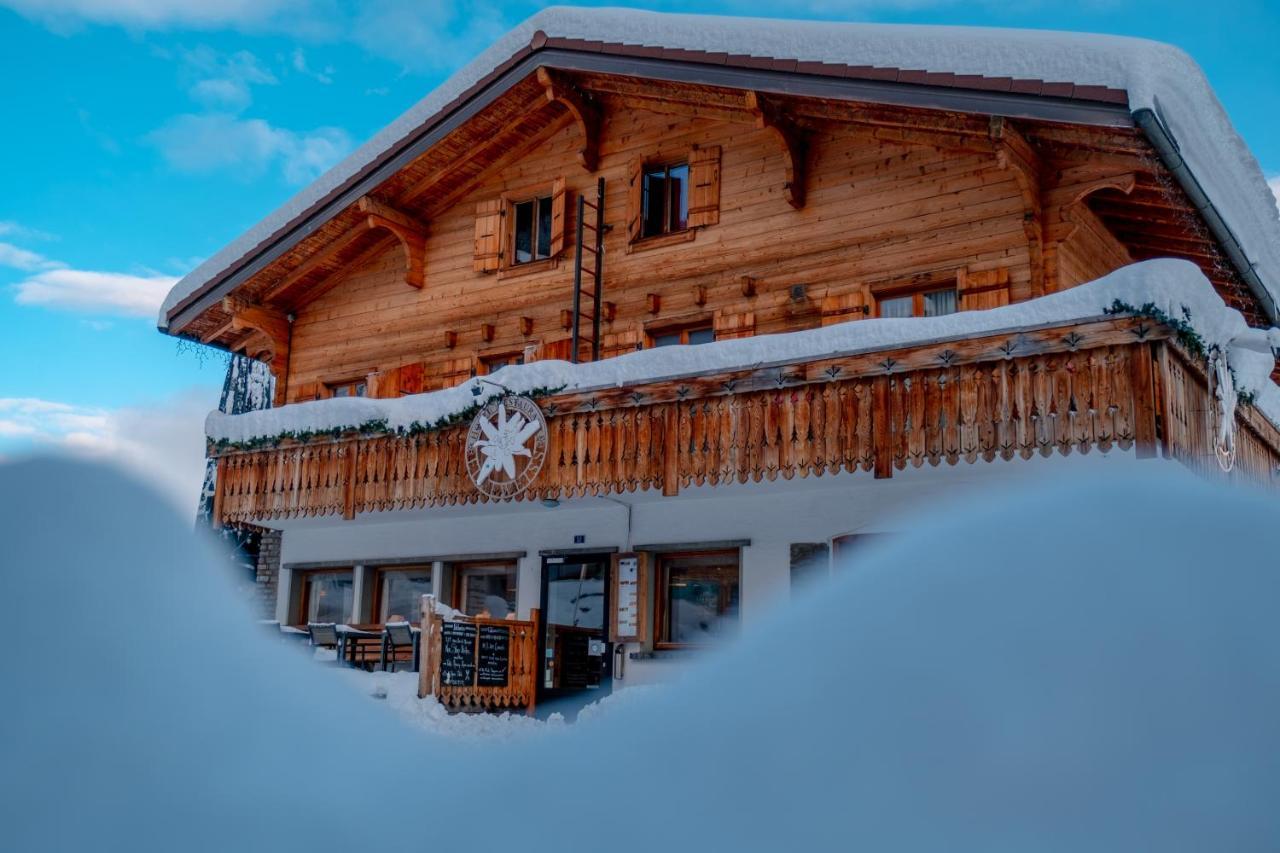 Hotel Edelweiss Nendaz Bagian luar foto